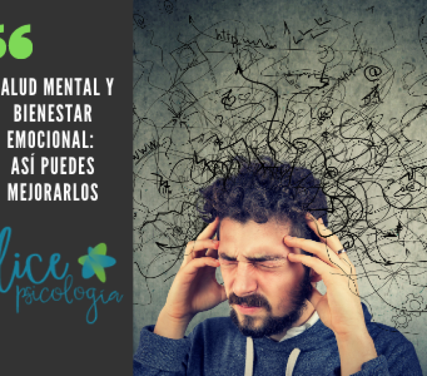Salud mental y bienestar emocional. Élice Psicología Alcalá de Henares